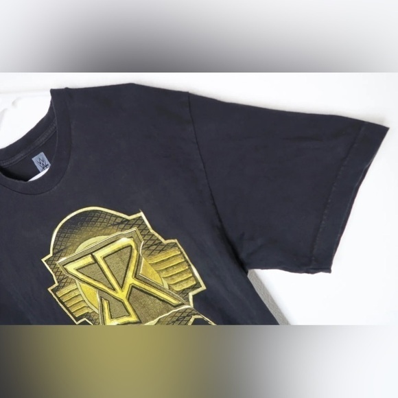 WWE Seth Rollins The Undisputed Future Black T-Shirt Authentic Adult Size Medium - Picture 3 of 5